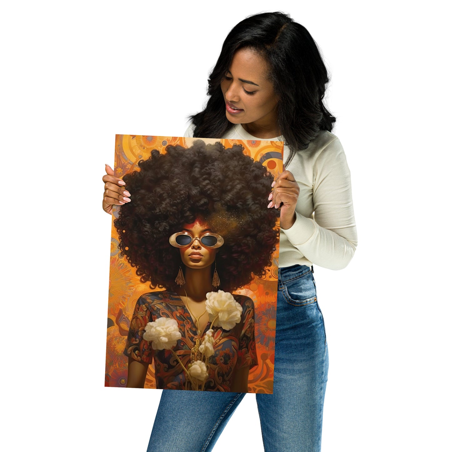 Afro Elegance Poster