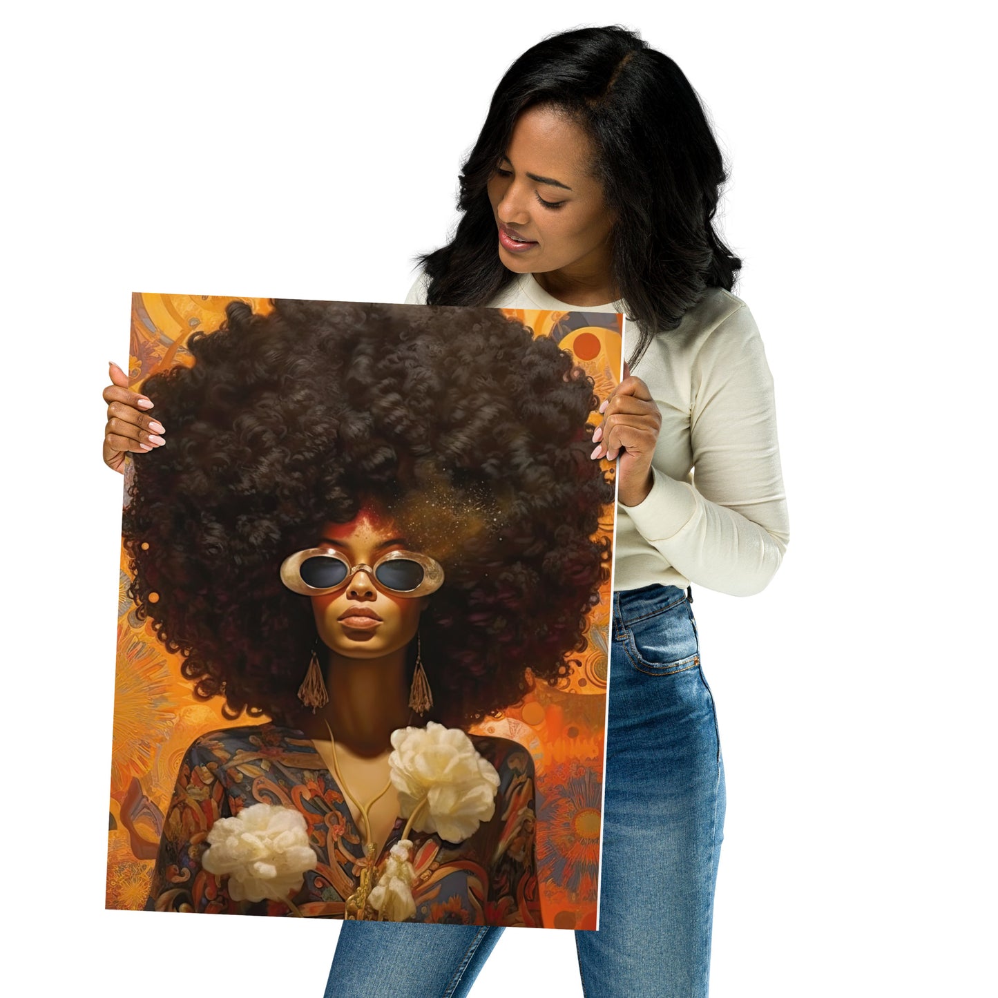 Afro Elegance Poster