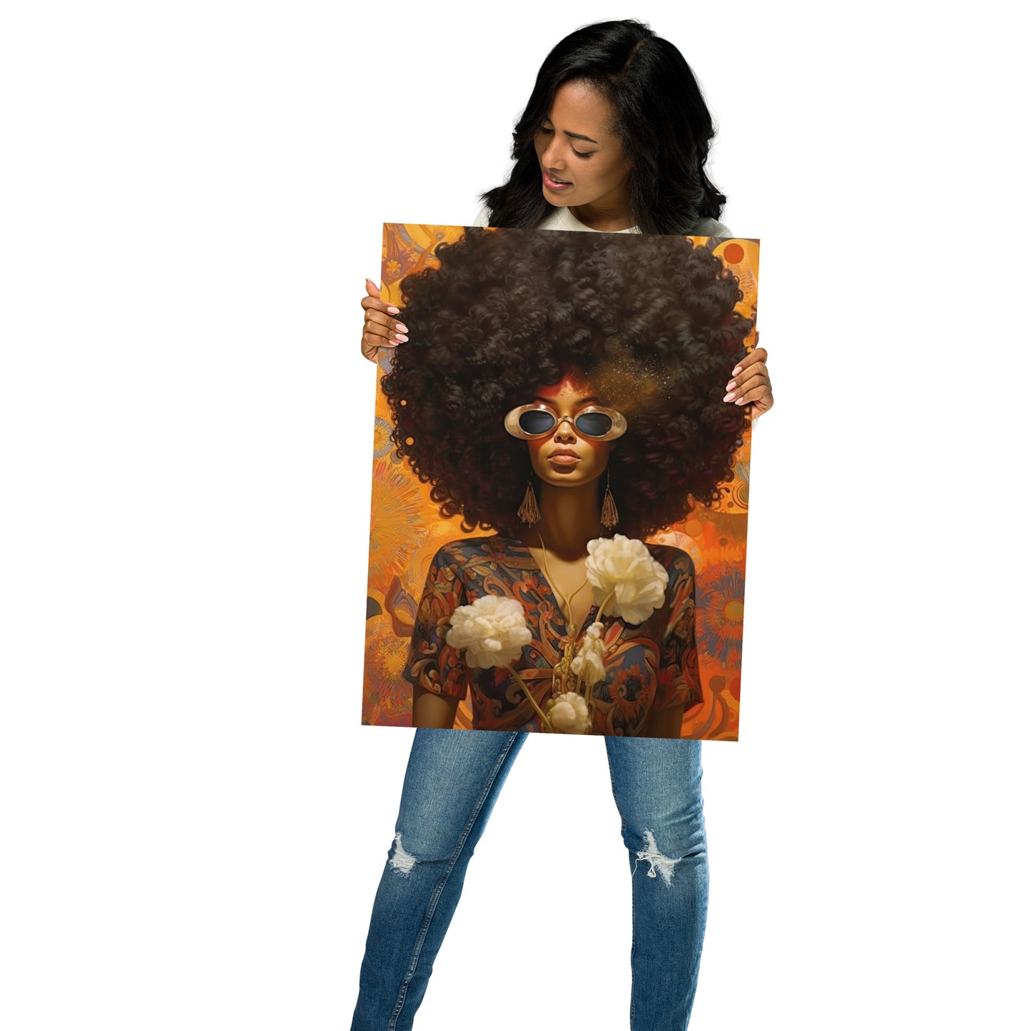 Afro Elegance Poster