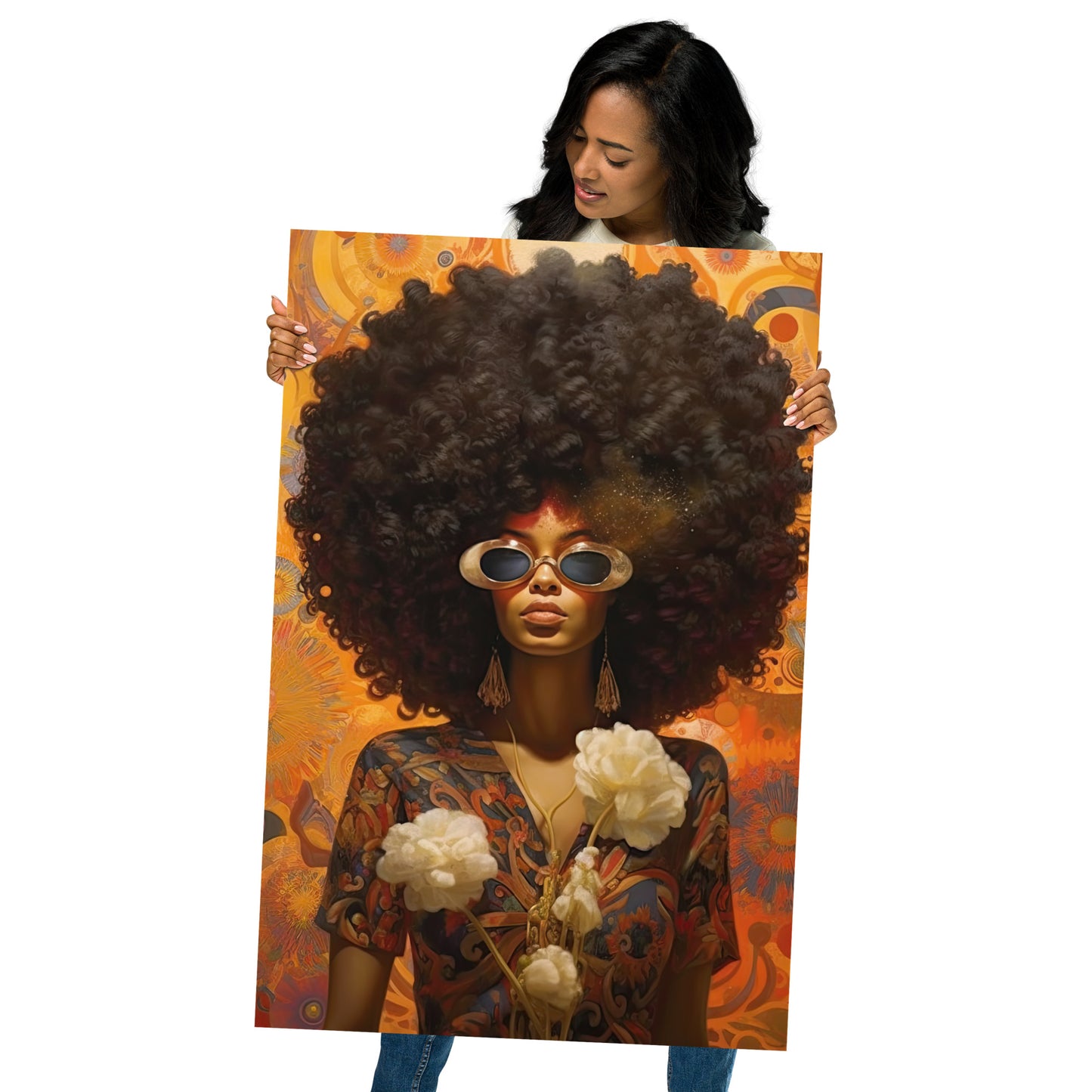 Afro Elegance Poster