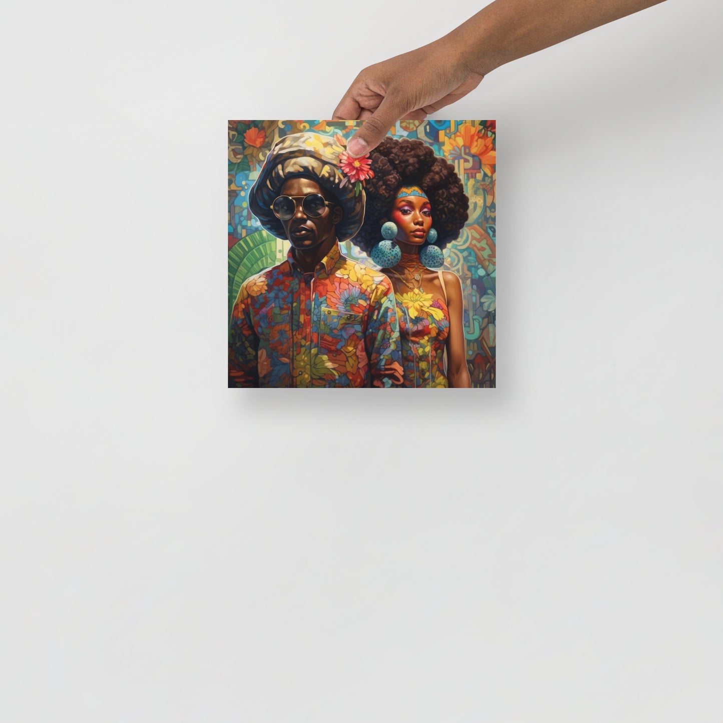 Afrofuturistic Dreams vol 6 image 2 Photo paper poster