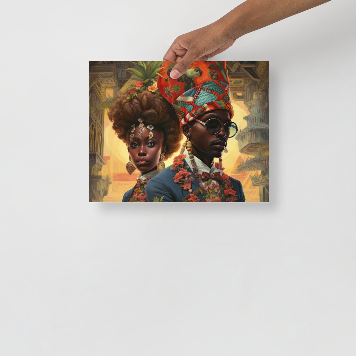 Afrofuturistic Dreams vol 6 image 1 Photo paper poster