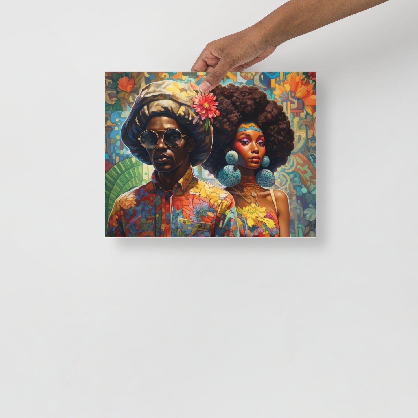 Afrofuturistic Dreams vol 6 image 2 Photo paper poster