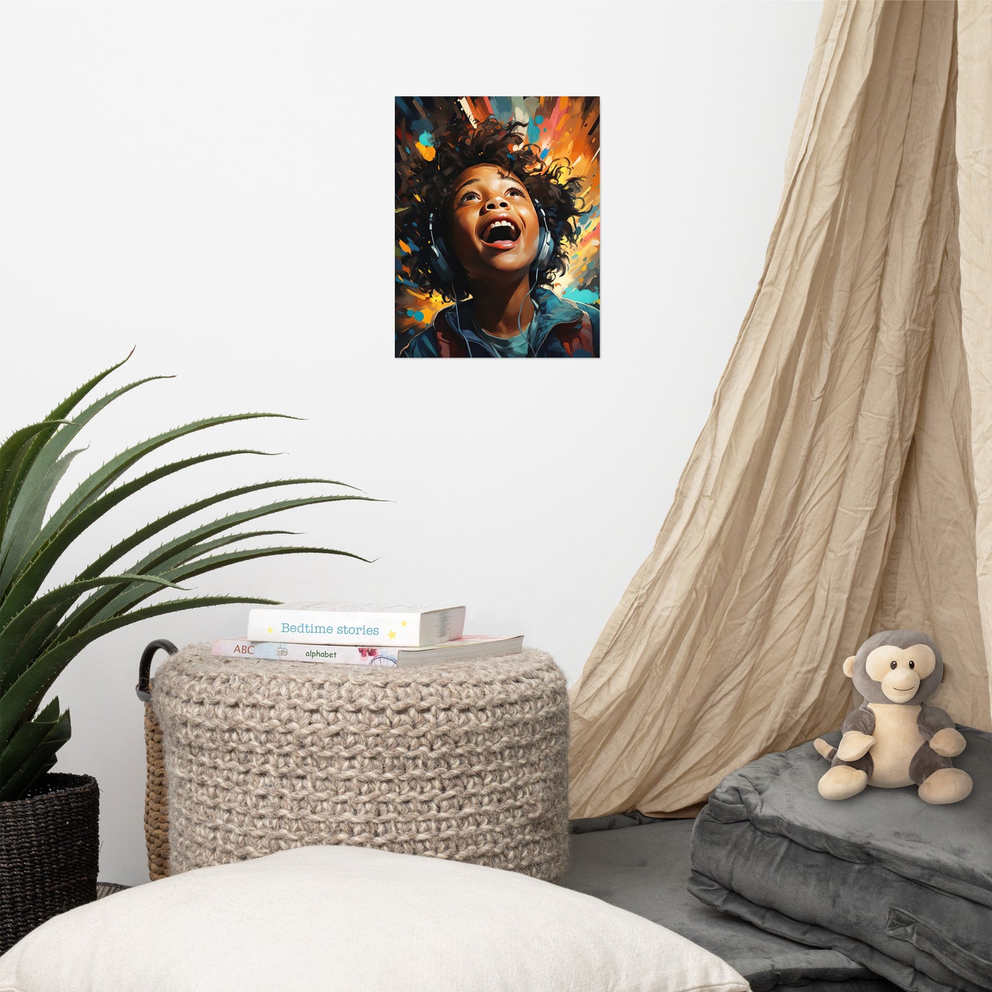 Afrofuturistic Dreams Vol. 8 Photo paper poster