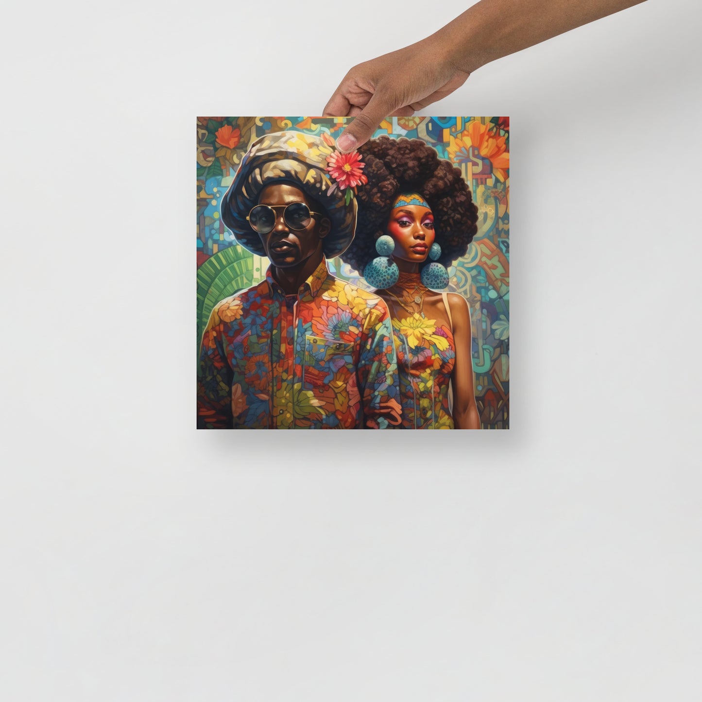 Afrofuturistic Dreams vol 6 image 2 Photo paper poster