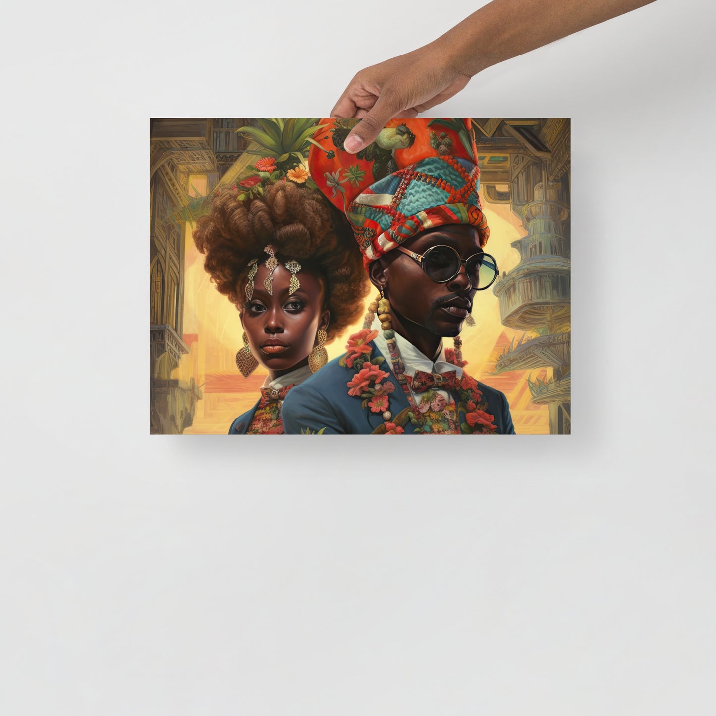 Afrofuturistic Dreams vol 6 image 1 Photo paper poster