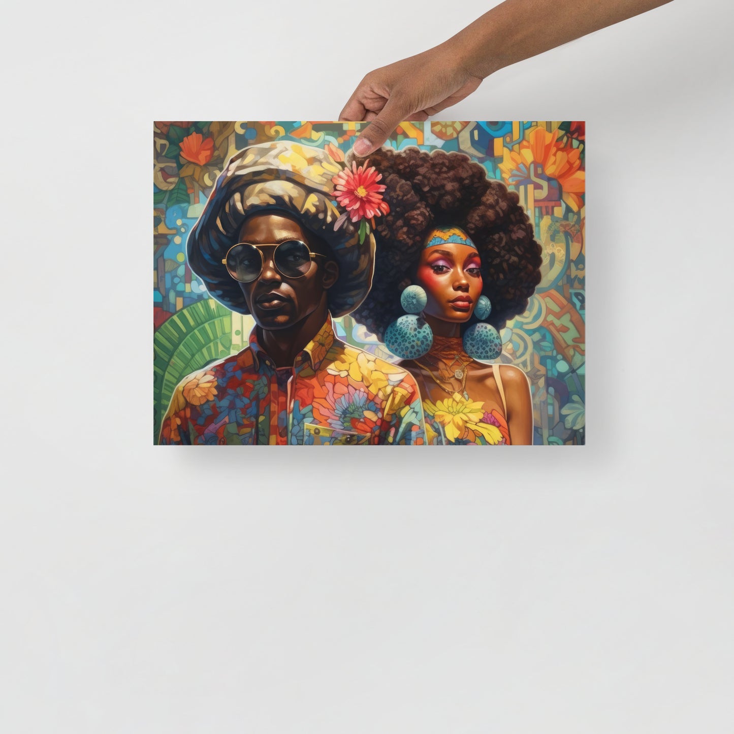 Afrofuturistic Dreams vol 6 image 2 Photo paper poster