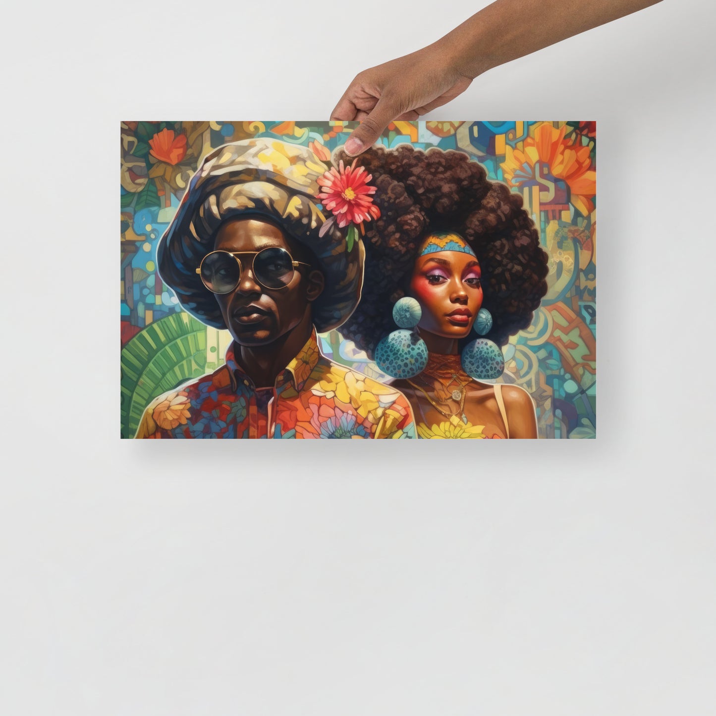 Afrofuturistic Dreams vol 6 image 2 Photo paper poster