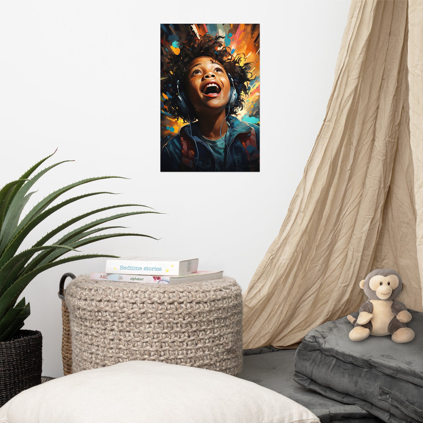 Afrofuturistic Dreams Vol. 8 Photo paper poster