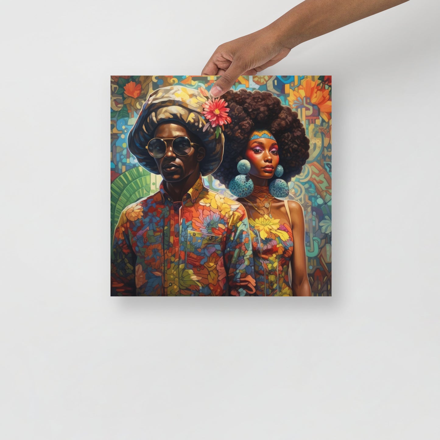 Afrofuturistic Dreams vol 6 image 2 Photo paper poster