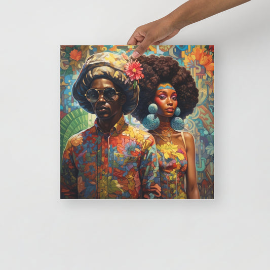 Afrofuturistic Dreams vol 6 image 2 Photo paper poster