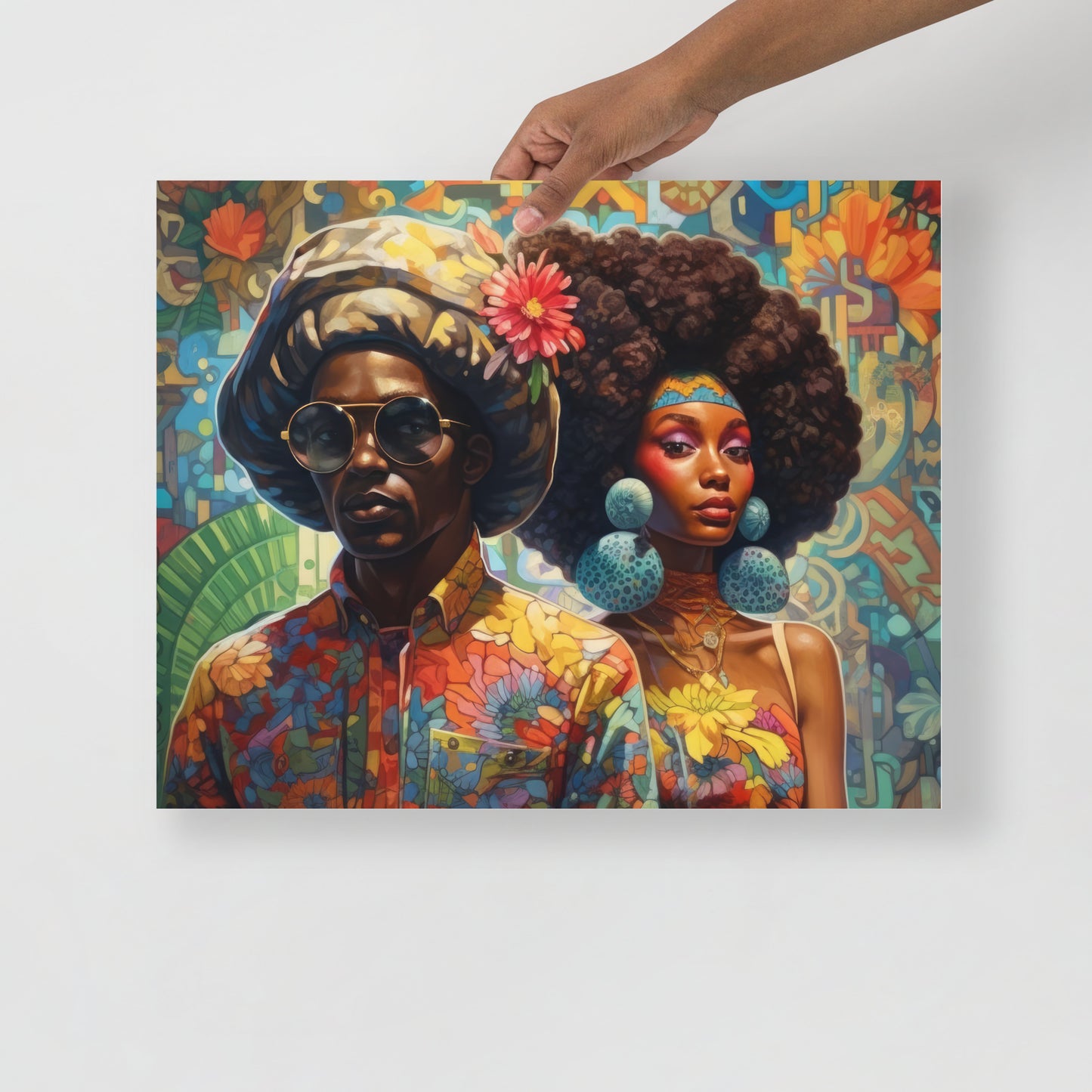 Afrofuturistic Dreams vol 6 image 2 Photo paper poster