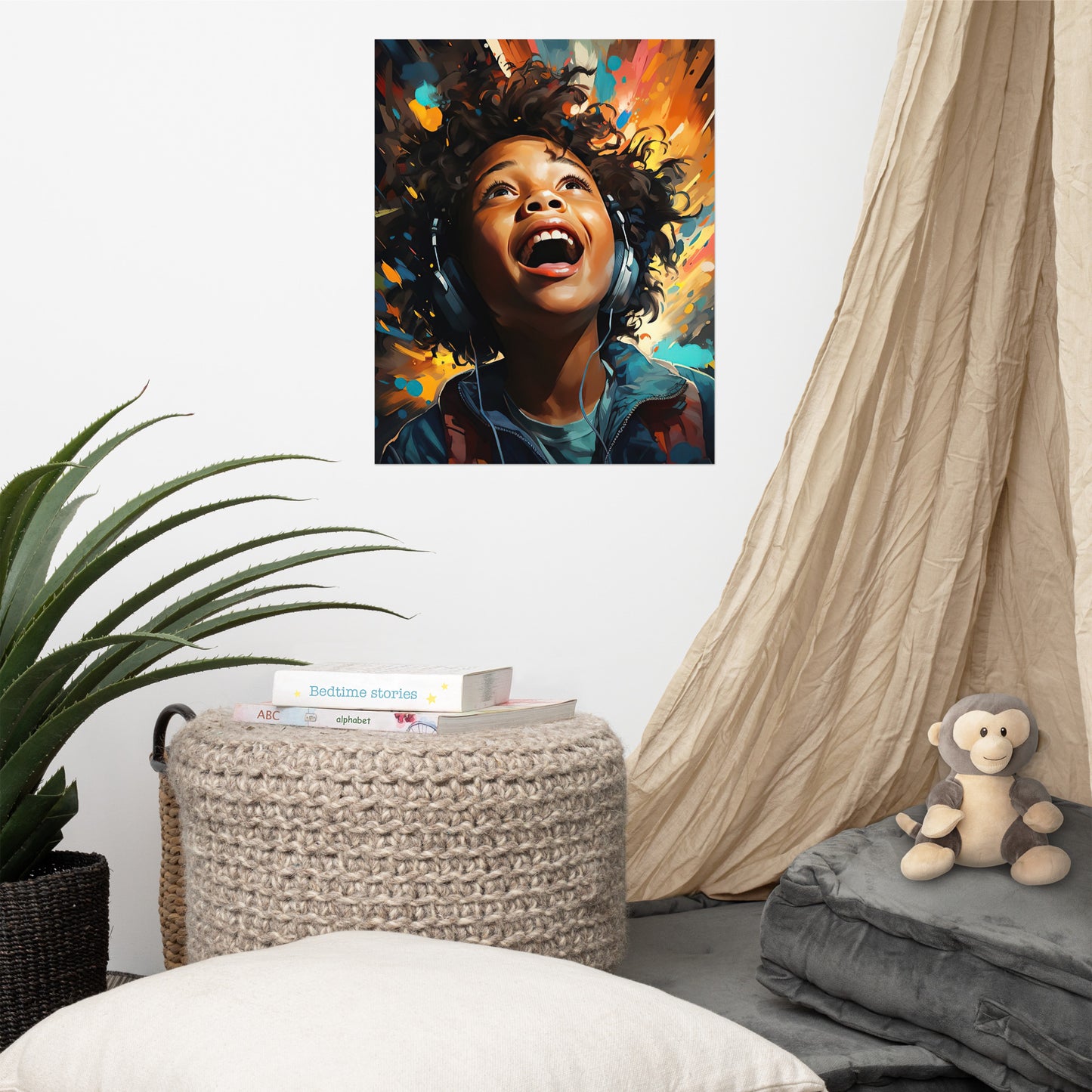 Afrofuturistic Dreams Vol. 8 Photo paper poster