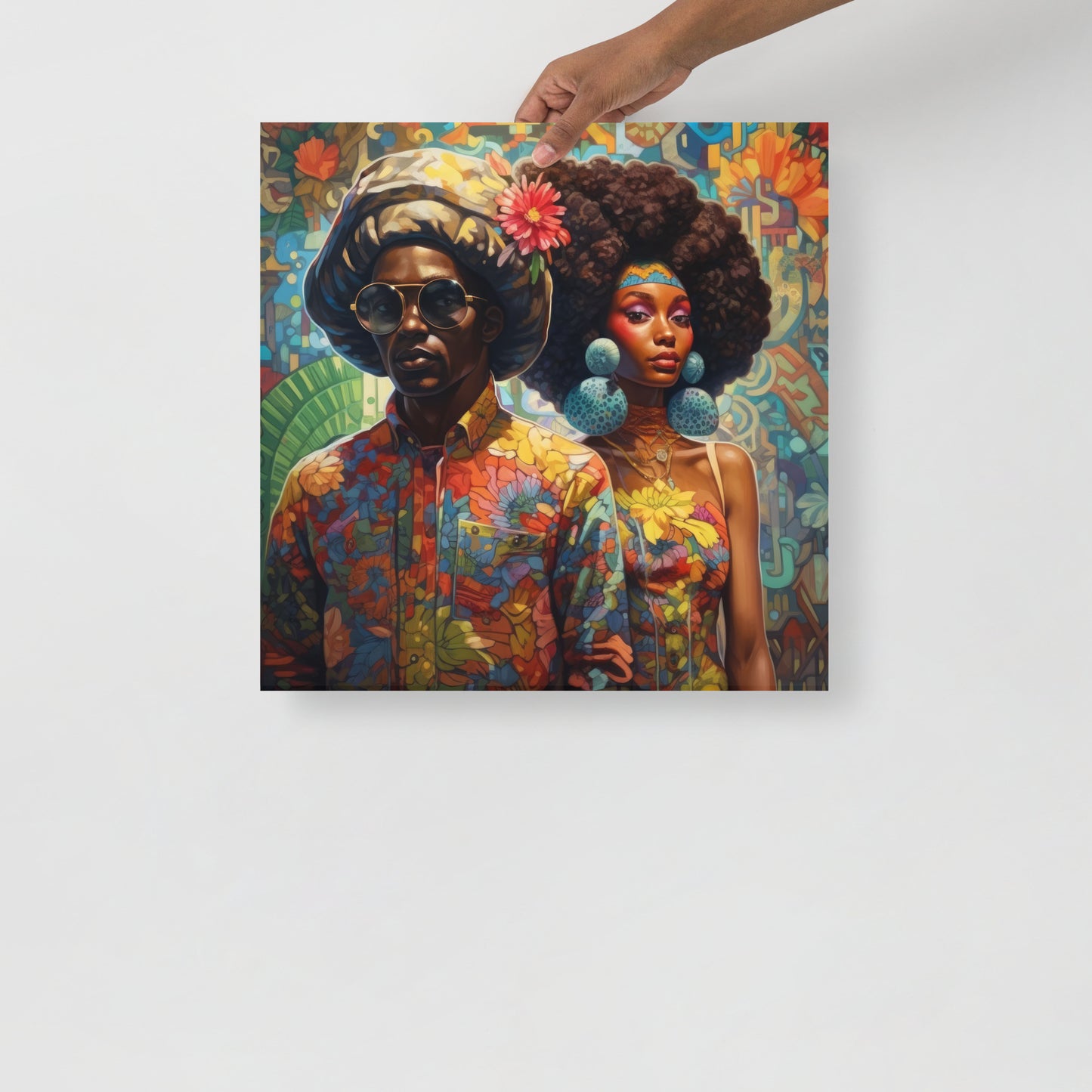 Afrofuturistic Dreams vol 6 image 2 Photo paper poster