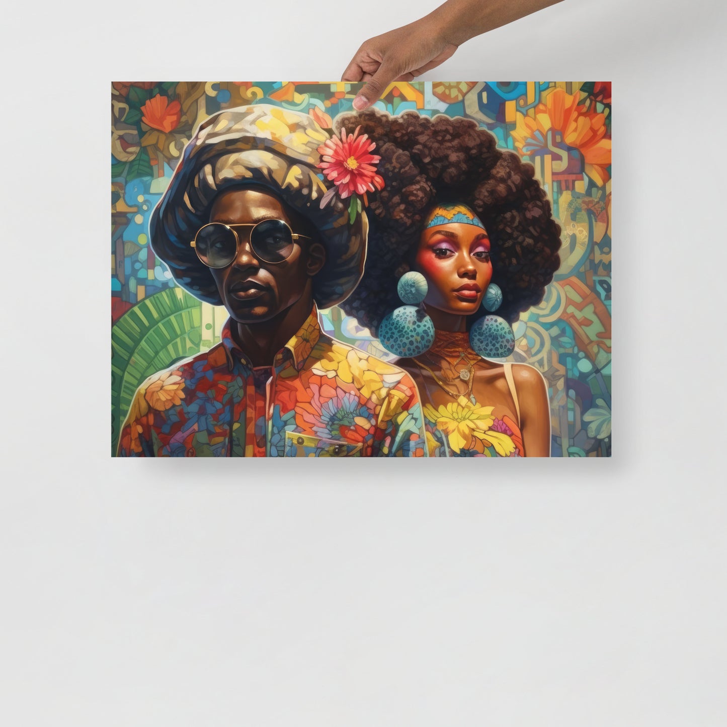 Afrofuturistic Dreams vol 6 image 2 Photo paper poster