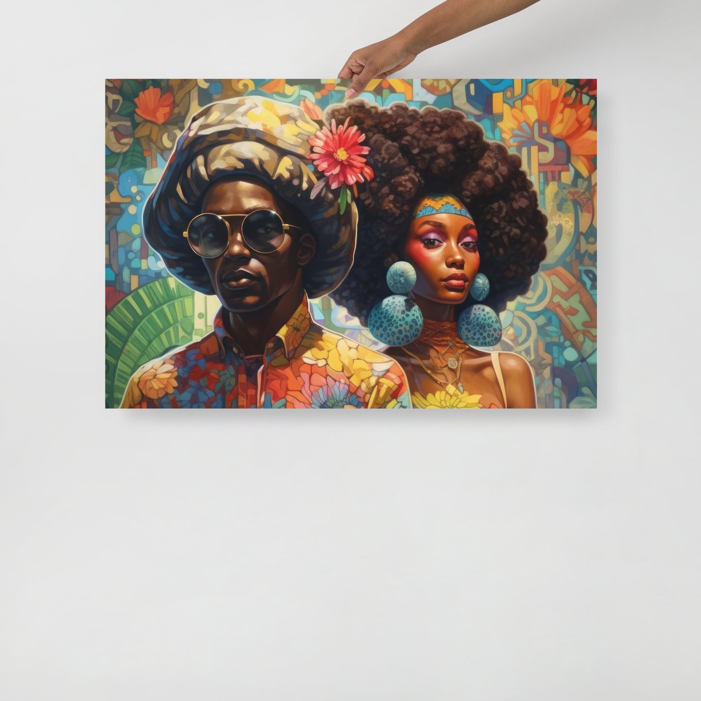 Afrofuturistic Dreams vol 6 image 2 Photo paper poster