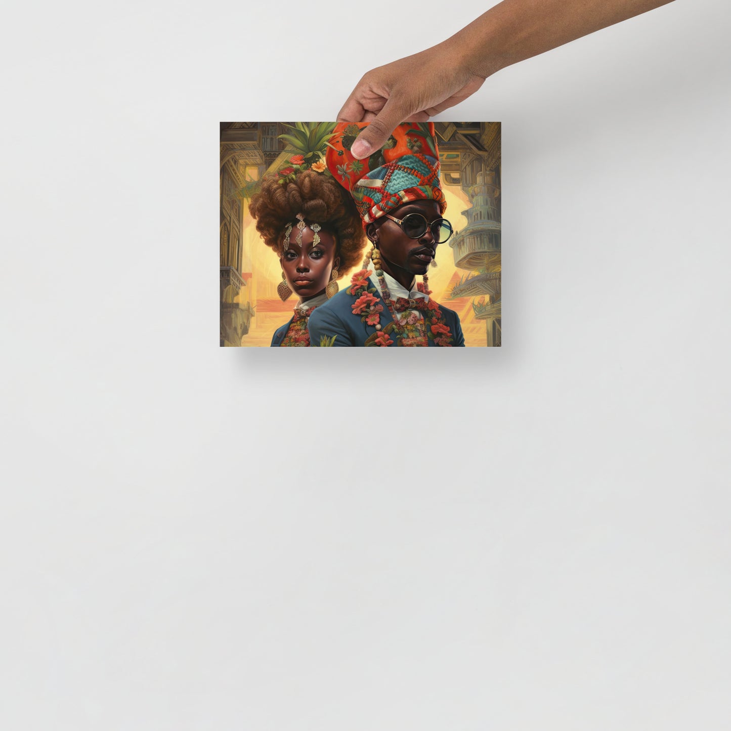 Afrofuturistic Dreams vol 6 image 1 Photo paper poster