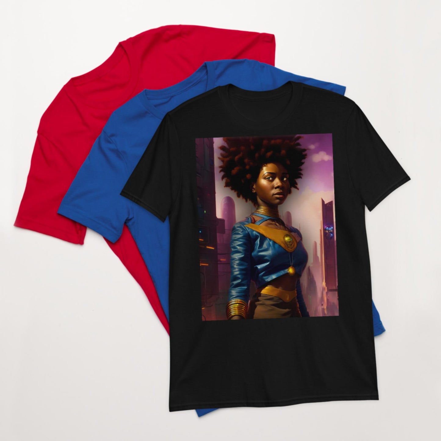 he Dark Knightess - Short-Sleeve Unisex T-Shirt